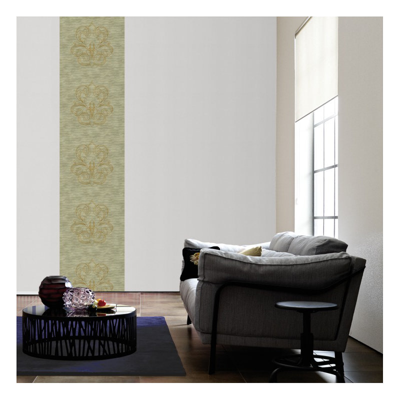 Nobile 3.2m x 70cm Wallpaper Tile, Grau