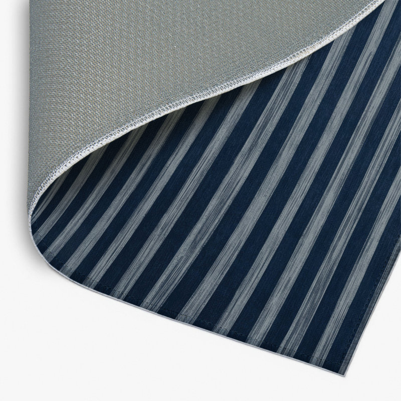 Tapis intérieur / extérieur bleu HorizontalStripes