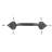 Heart Wrought Iron Door Pull