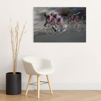 «Dynamic Cycling Motion», impression murale contemporaine