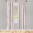 Microfiber Striped Semi-Sheer Rod Pocket Curtain Panels-61938270-61298319
