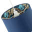 20cm H Fabric Drum Lamp Shade ( No Direct Attachment Method ) in Blue