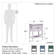Dmitry 2-Drawer End Table with Storage