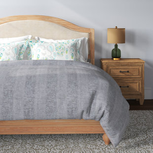 Drake 100% Linen Hand Woven Striped Duvet Cover