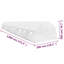 Serre vidaXL 48,4 pi² 118,1 po x 59,1 po x 78,7 po-94096511-94096508