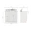 Partham 37" Single Bathroom Vanity Set-1463790970