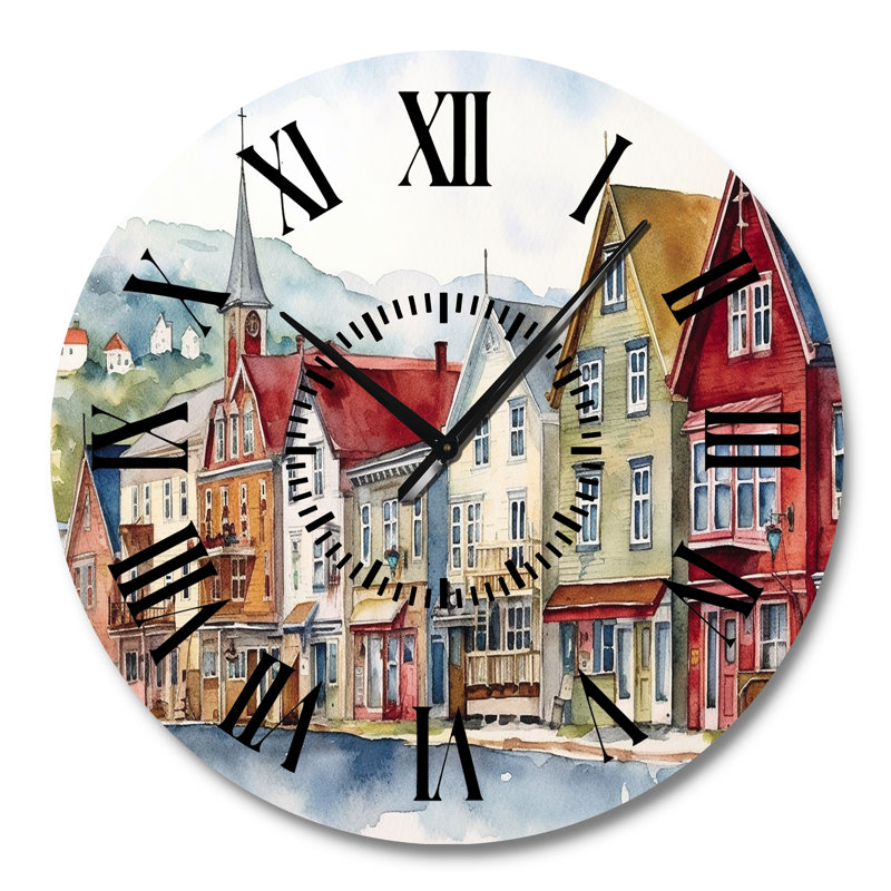 Horloge murale Terre-Neuve II, Grand