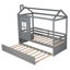 Lit en bois avec lit gigogne simple Ault-644500524