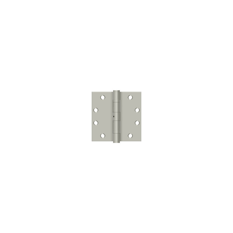 102'' x 102'' Steel Butt Bearing Hinge, Brushed Nickel