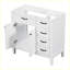 Meuble-lavabo moderne avec armoire et tiroirs-104947390