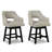 Nestor Swivel Upholstered Counter Stool with Solid Wood Frame-1040640252-1045048212
