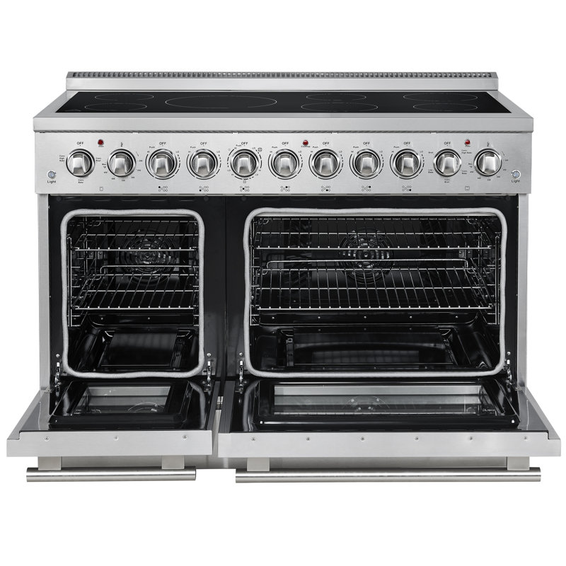 Paolo 48 Inch Electric Range SS, Stainless Steel