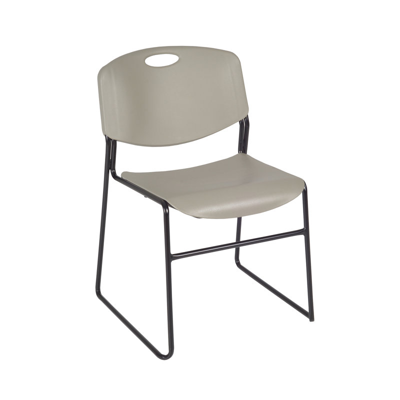 Kee Square Breakroom Table and Chair Set, 29" H x 30" L x 30" D, Grey/Grey