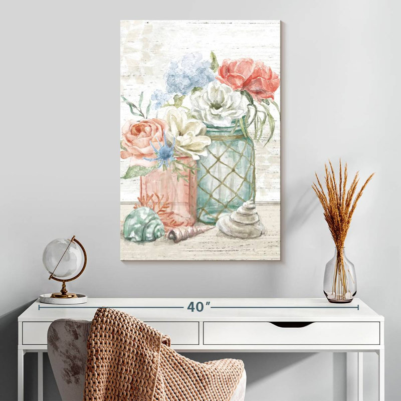 Harnek Seaside Petals III, 30" H x 20" W
