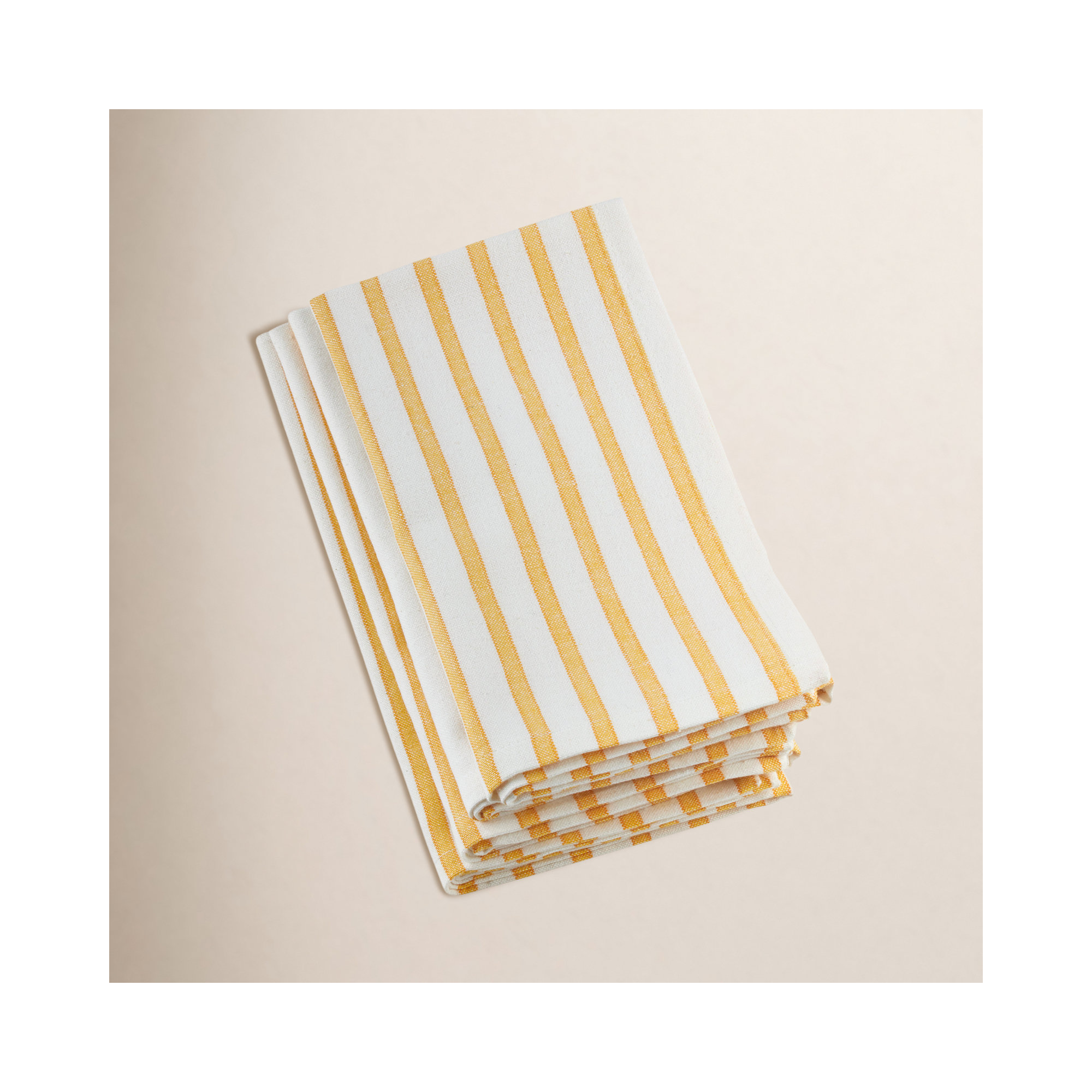 Enora 20" Table Cotton Napkin, Yellow