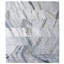 4" X 12" Honed Subway Marble Tile-1186700553