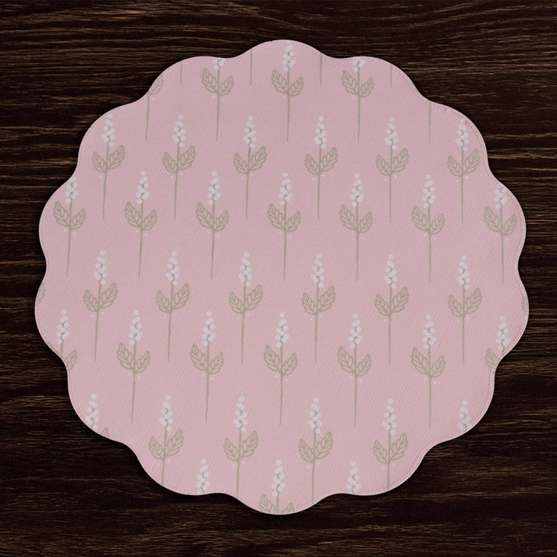 Vida Chinoiserie Reversible Round Placemats