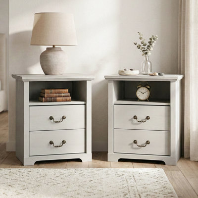Keaton 2-Drawer Nightstand