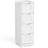 Fortine 10.6'' W x 33.5'' H 4-Drawer Bathroom Freestanding Storage Cabinet, White-996597824