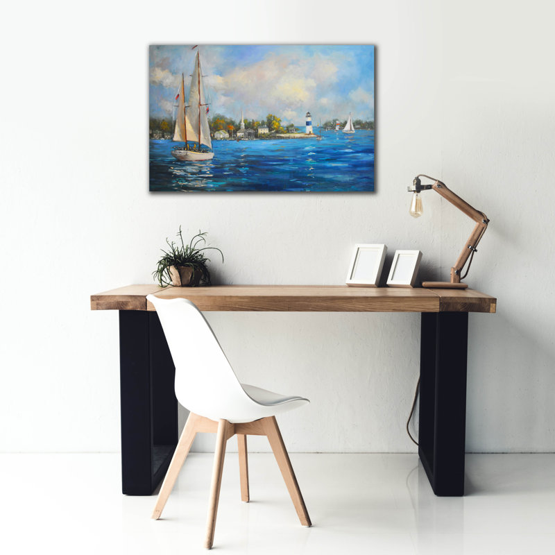 Art sur toile, "Sailing on dimanche" par Allayn Stevens