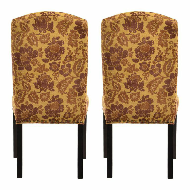 19'' H Upholstered Dining Chair, Cortland Honey