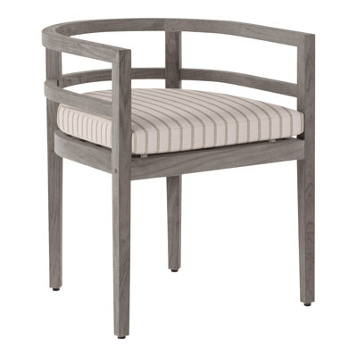 Santa Barbara Patio Dining Armchair with Cushions