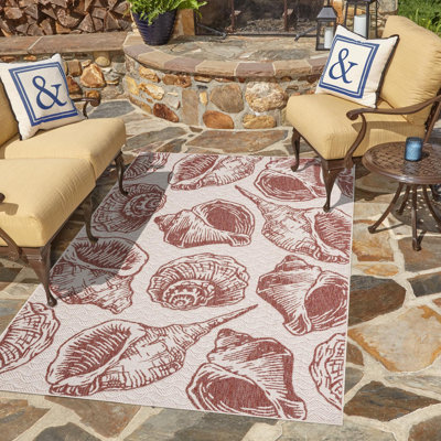 Tapis rectangulaire intérieur / extérieur 5 pi 3 po x 8 pi Angelys Rectangle