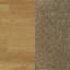 Chaise d'appoint en bois (ensemble de 2)