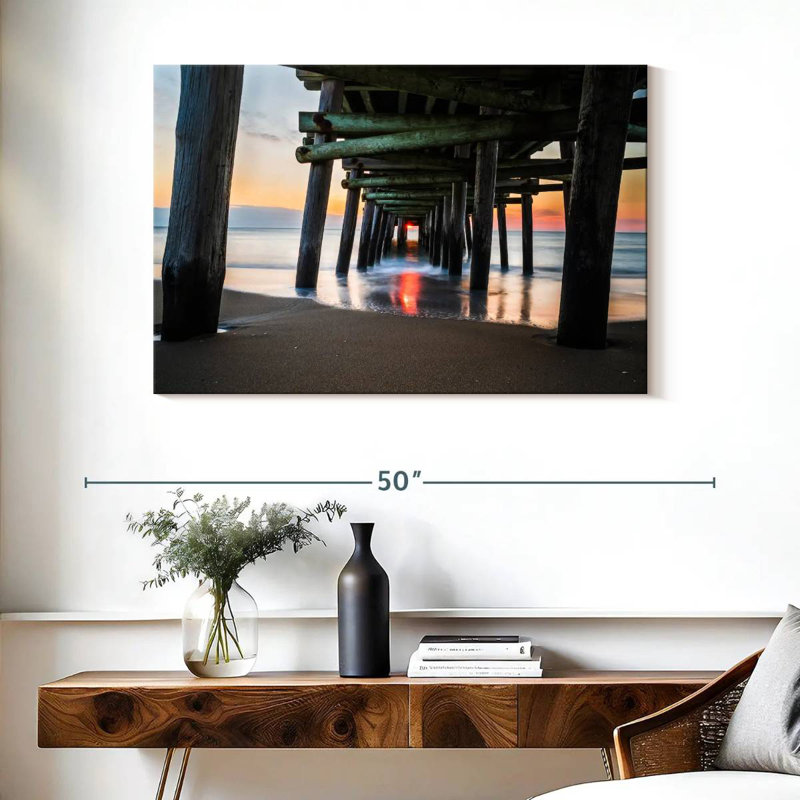 Aletra ci-dessous Virginia Beach Pier, H 26 po x l 39 po