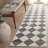 Ebony Hand Tufted Wool Pile Checkered Rug-95854277