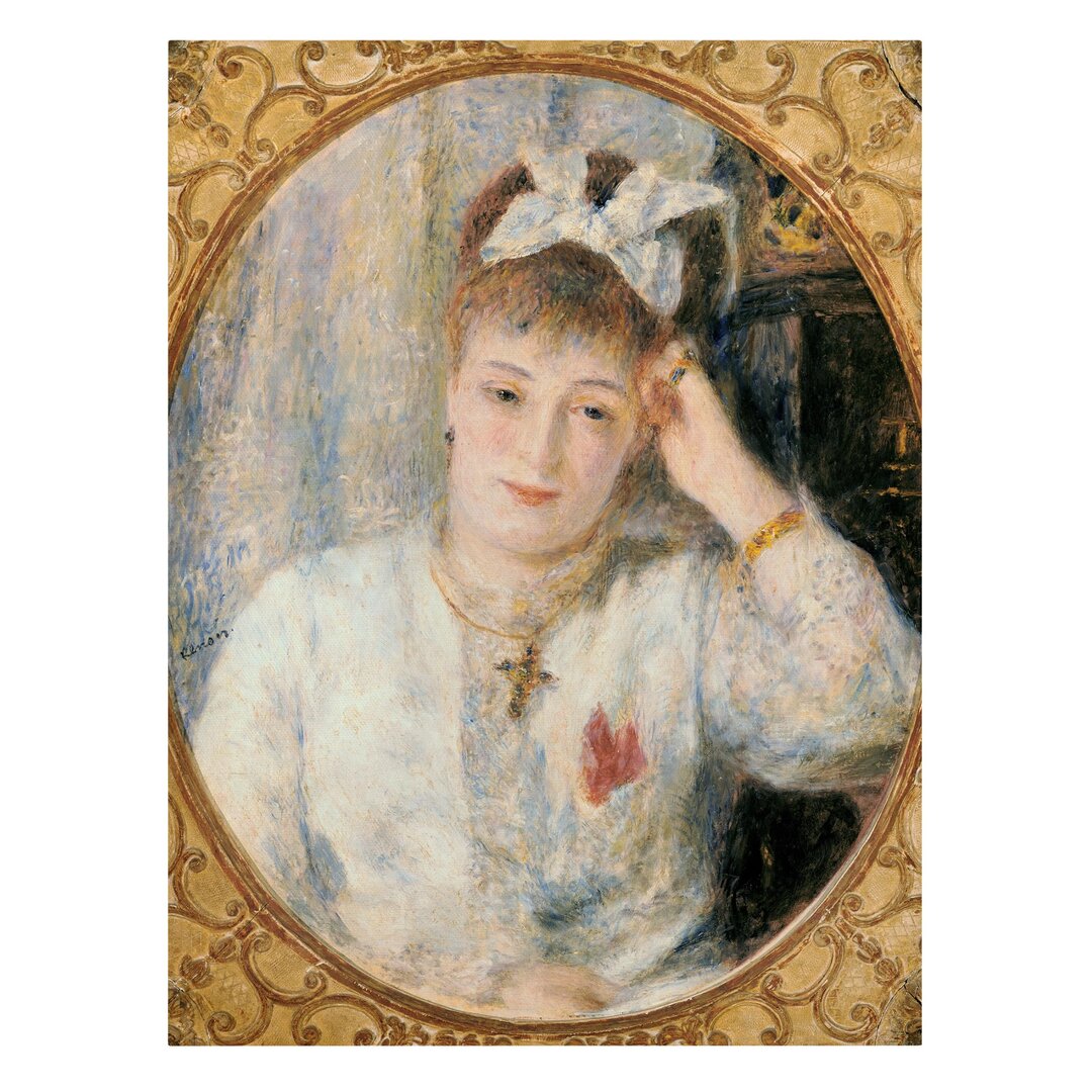 Leinwandbild Bildnis Der Marie Murer von Auguste Renoir