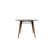 Tronk Round Glass Top Dining Table