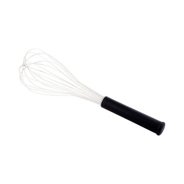 Restaurantware Met Lux Stainless Steel Piano Whisk - with Plastic Comfort Handle - 18 inch - 1 Count Box