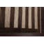 Tapis oriental rayé Gabbeh 6 x 9