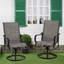 Fauteuil de patio extérieur en acier Angeli-1150966398