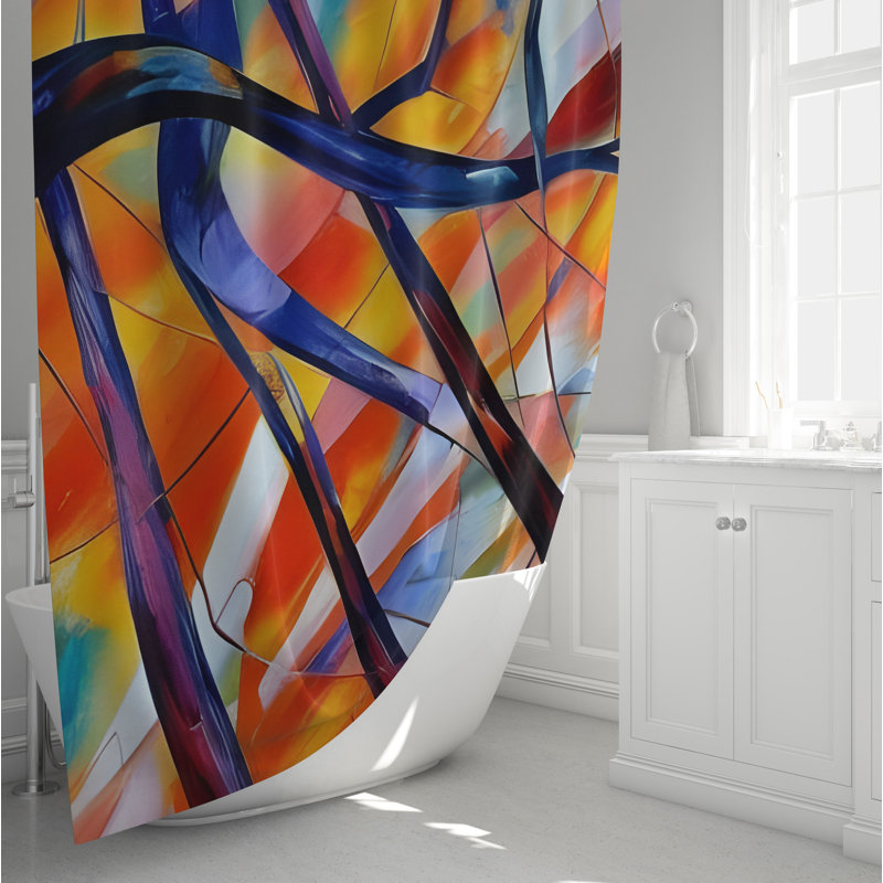 Rideau de douche Alevia, H 72 po x l 70 po