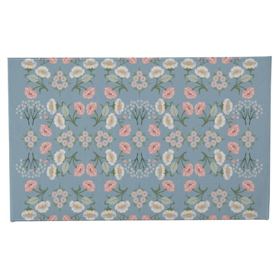 May flowers Non-Skid Bath Mat