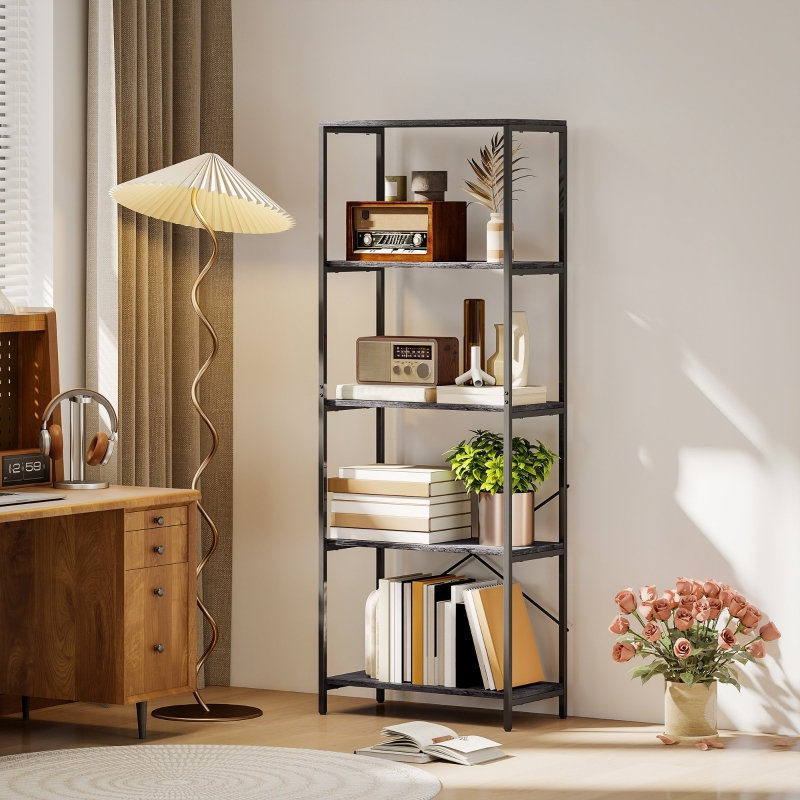 79 cm W Display Cabinet China Cabinet, Black