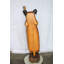 Nifao Collection Wooden Giant Standing Pig Statue 25" x 16" x 65"H