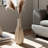 Stoneware Vase Valencia Trend Sculptural Ribbed Textured Stone-Inspired Design With Geometric Contoured Form And Vertical Relief Detailing Modern Decorative Accent Piece-1600498197