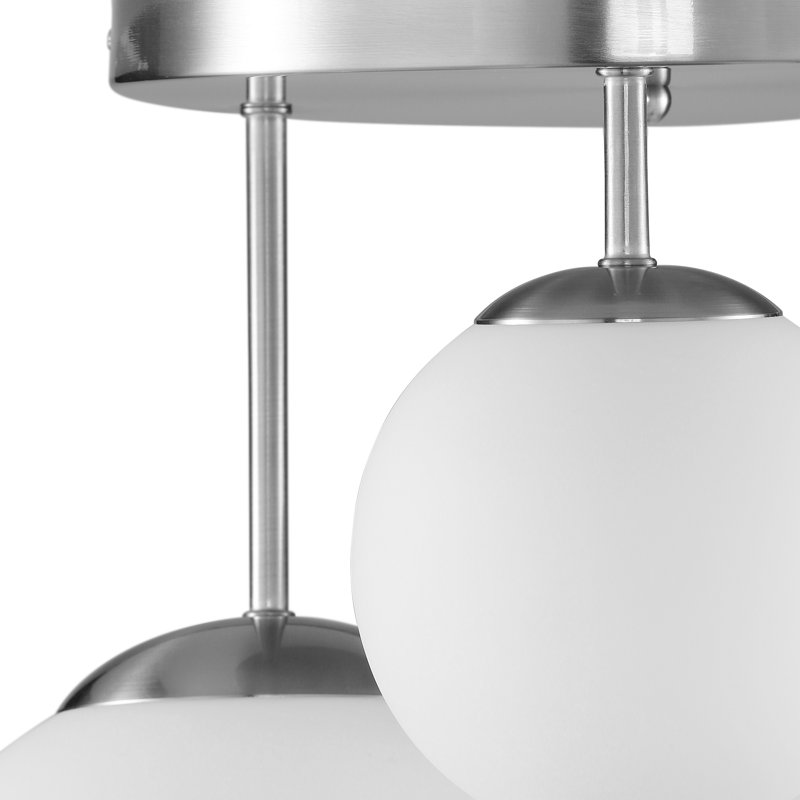 Brent Glass Semi Flush Mount