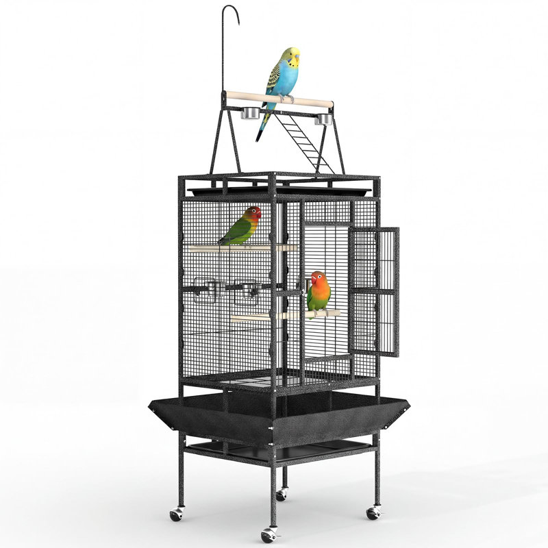210cm Carbon Steel Bird Cage Stand Bird Cage