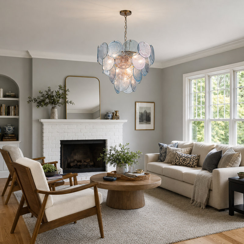 Lustre l 23,6 po Modern Coastal