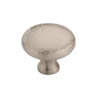 Hammered Round Cabinet Knob
