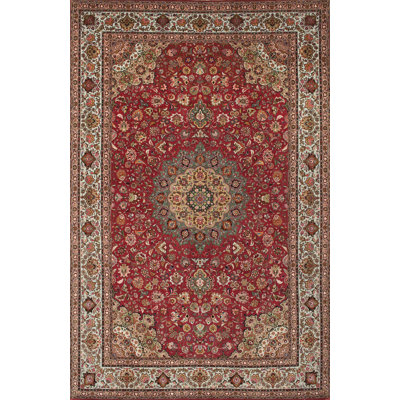 Tapis de style oriental rouge