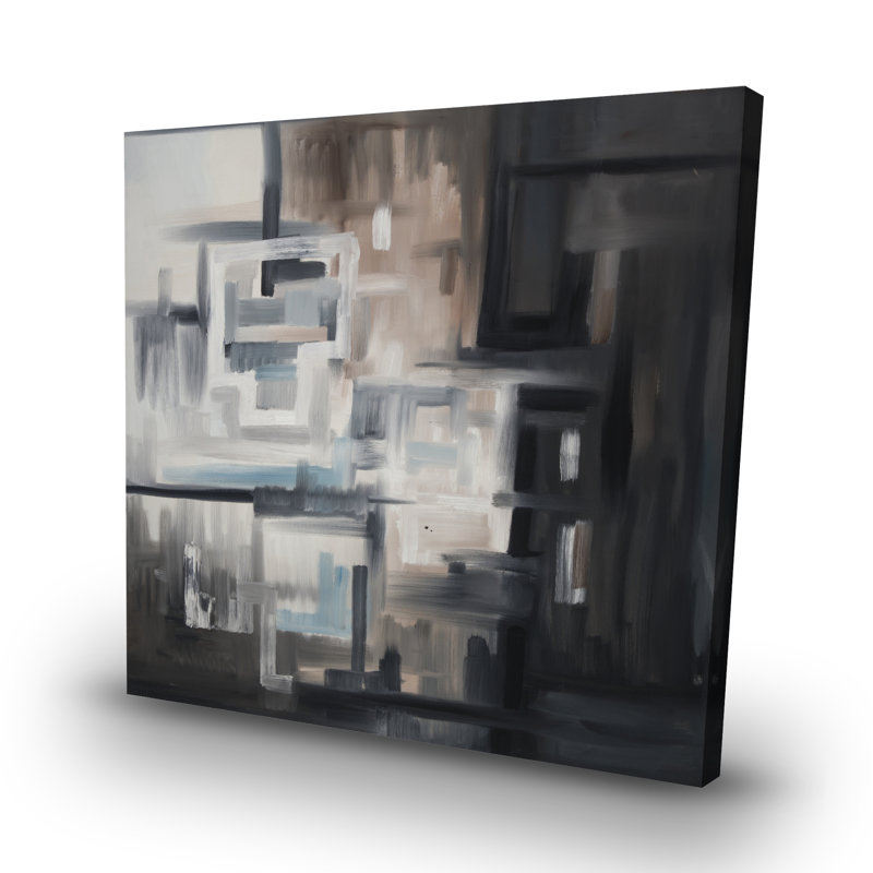 Nought - 32"x32" art on canvas