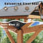 13 pi. L 11 pi. Pavillon de jardin en bois massif