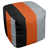 Noir / Orange / Gris