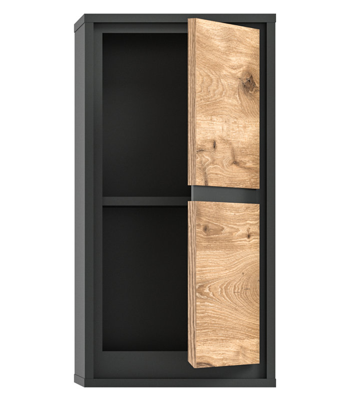 Wall Mount System, Black/Brown