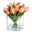 Mini-bouquet de tulipes en polyuréthane 12 têtes pour fête de mariage-833074383